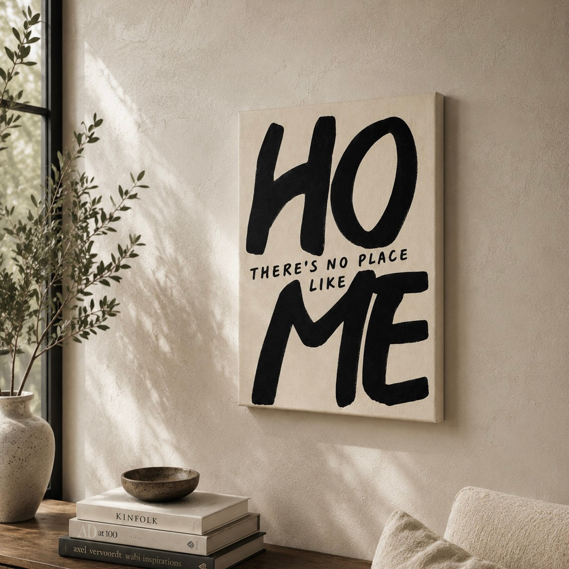HOME luxe Set of 1 canvas frame