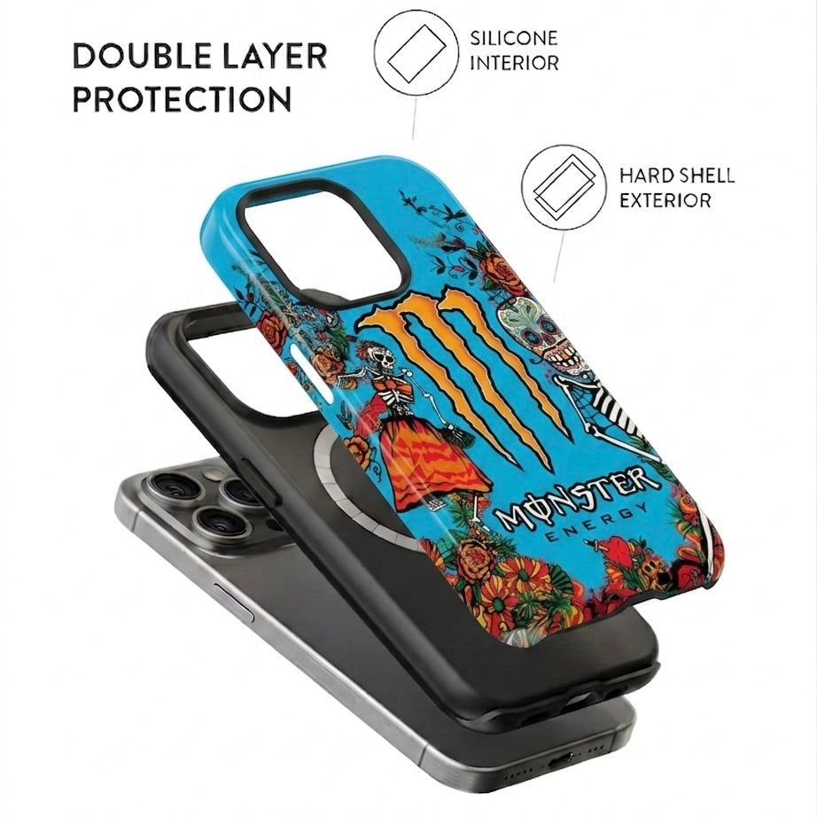 Monster Blue ( Armoured Case ) Aesthetic Phone Case for iPhone & Samsung