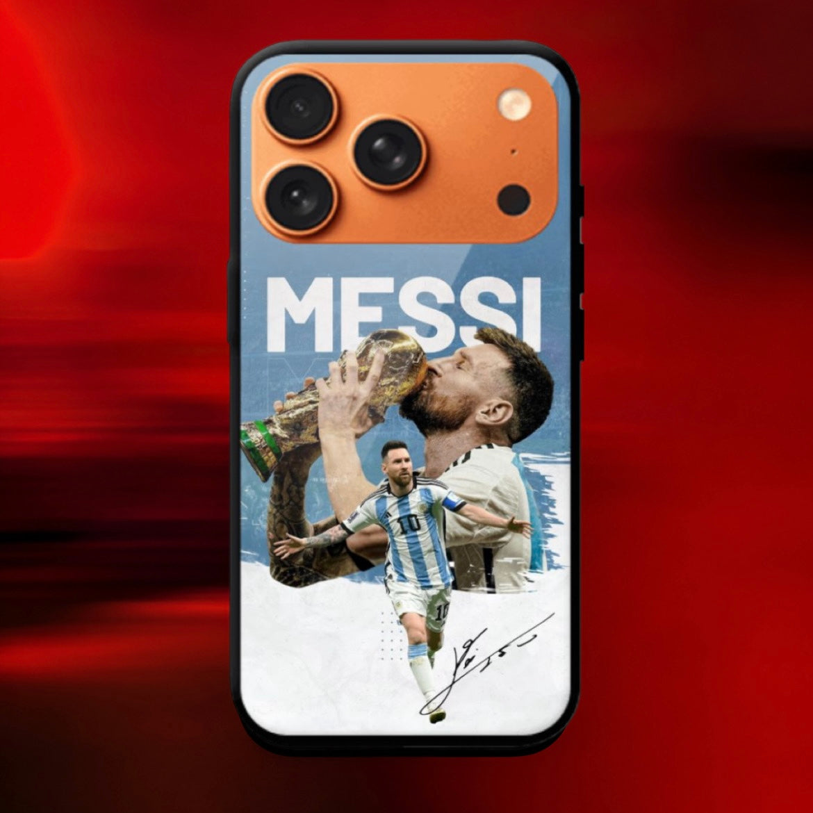 MESSI Football Aesthetic Phone Case for iPhone & Android
