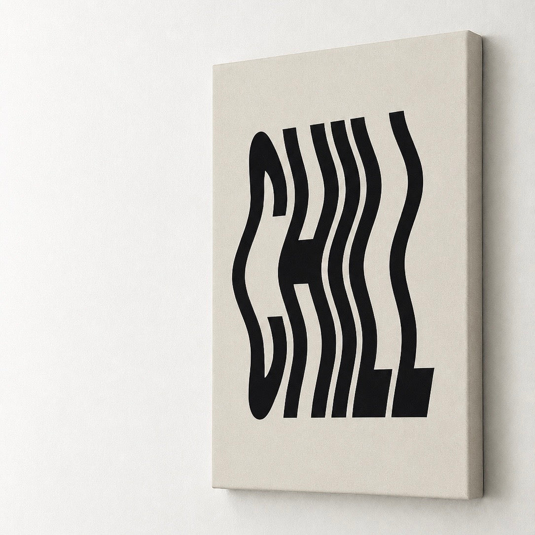 Chill canvas frame