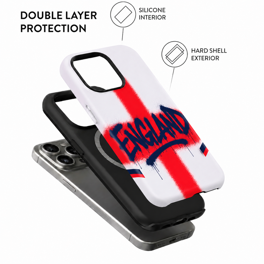 England ( Armoured Case ) Aesthetic Phone Case for iPhone & samsung