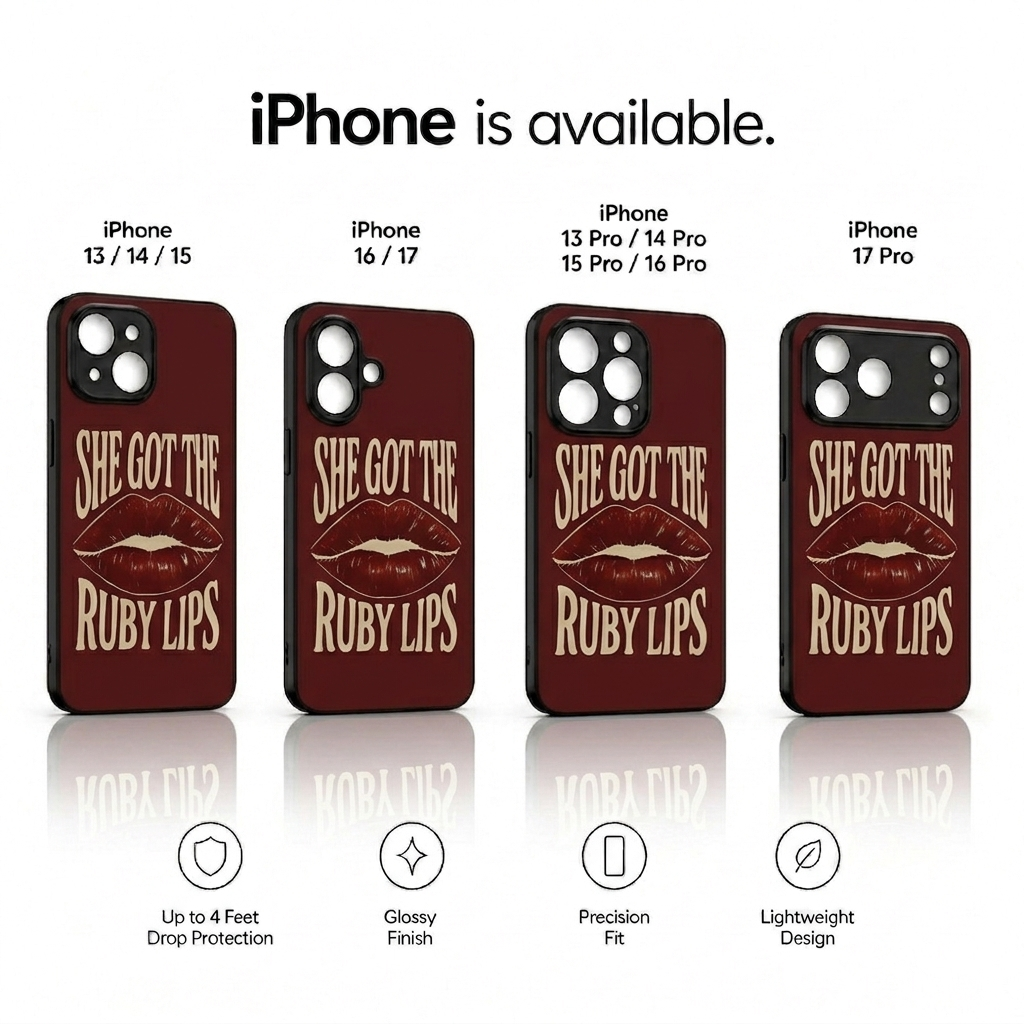 Rubylips Aesthetic Phone Case for iPhone & Android