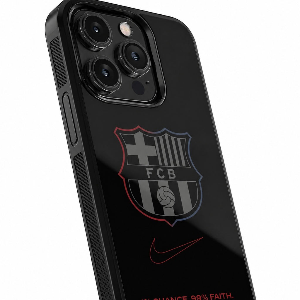 FCB black Aesthetic Phone Case for iPhone & Android