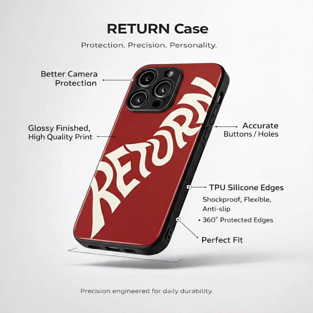 Return Aesthetic Phone Case for iPhone & Android