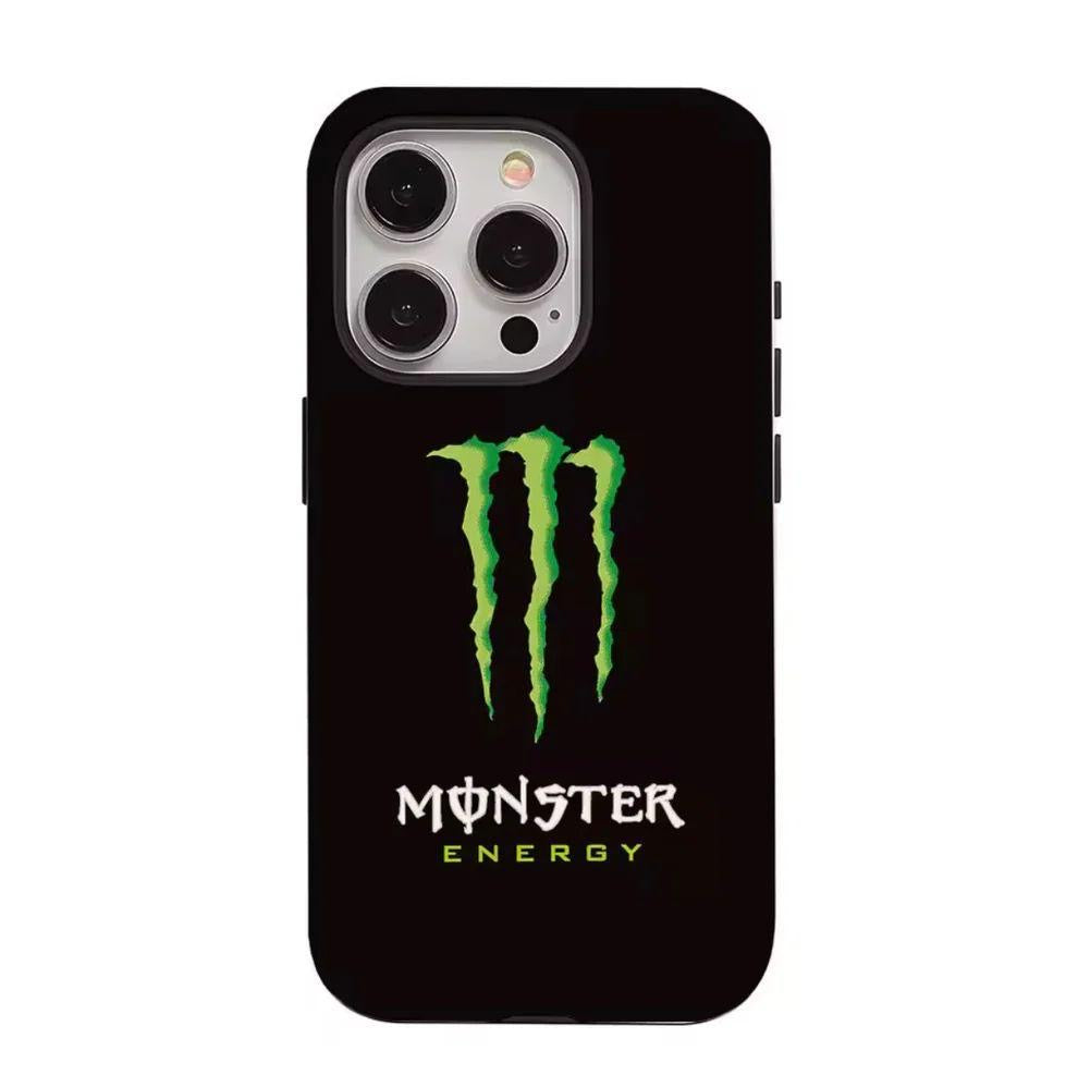 Monster Black ( Armoured Case ) Aesthetic Phone Case for iPhone & samsung