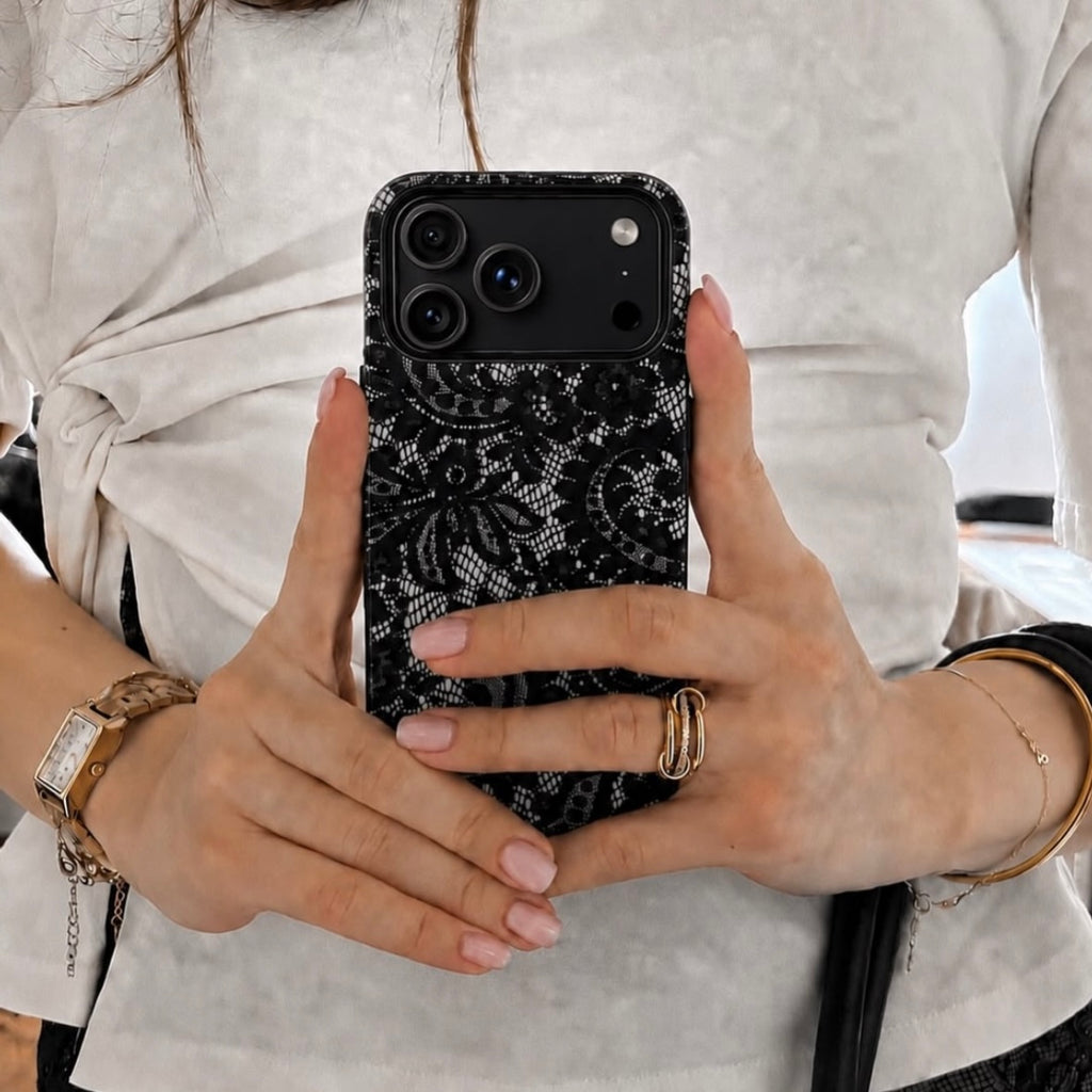 Lace ( Armoured Case ) Aesthetic Phone Case for iPhone & samsung