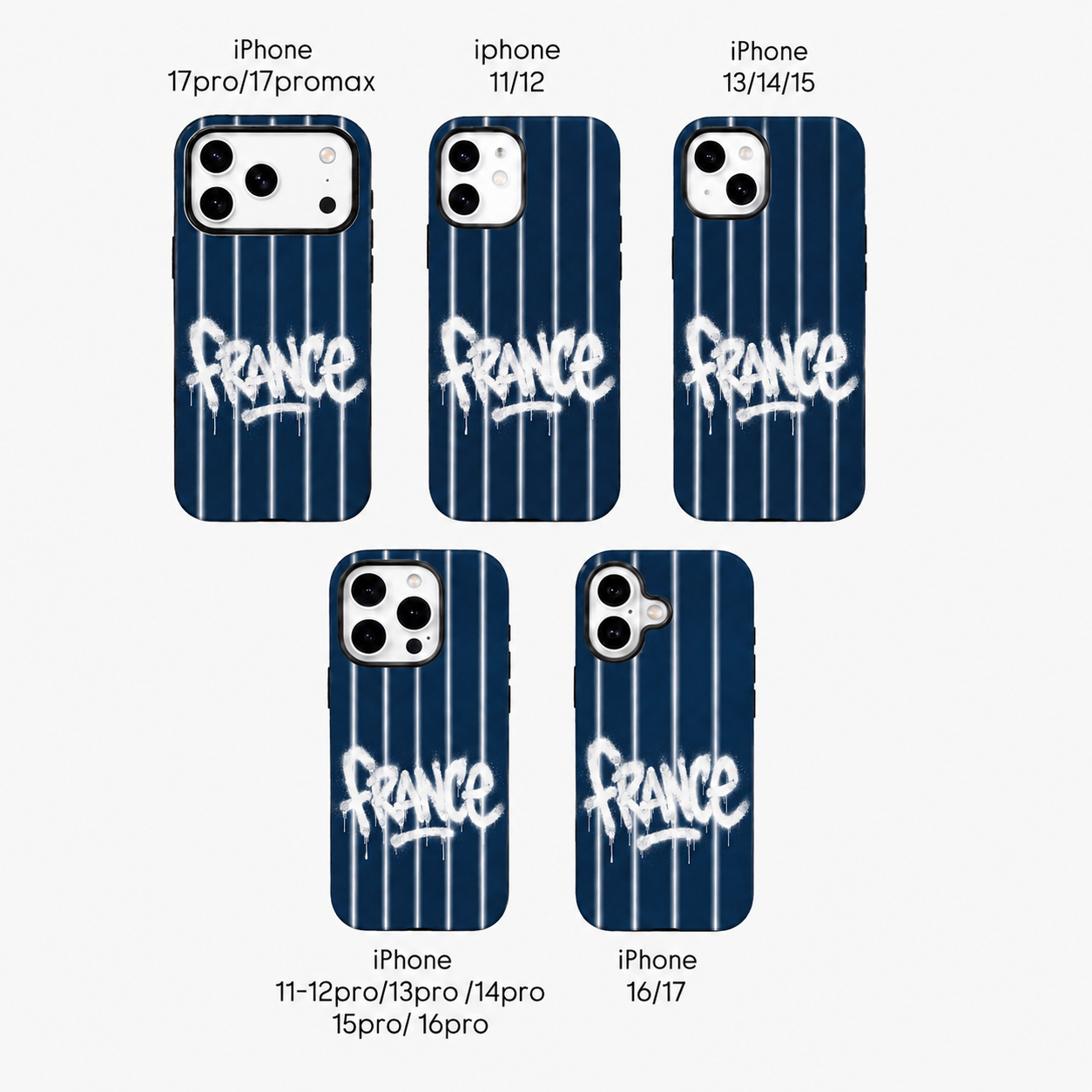 France ( Armoured Case ) Aesthetic Phone Case for iPhone & samsung