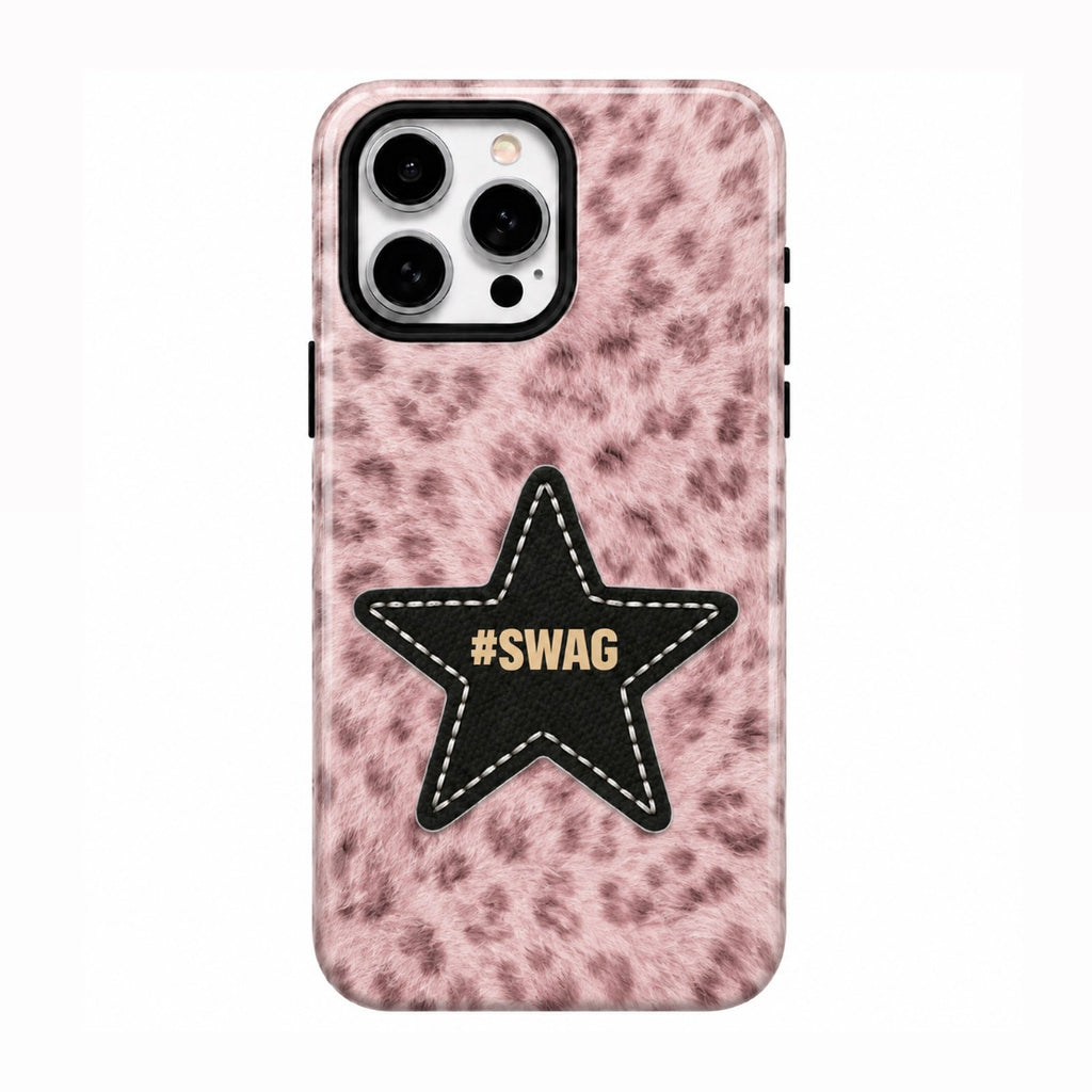 Pink Leopard Swag ( Armoured Case ) Aesthetic Phone Case for iPhone & samsung