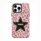 Pink Leopard Swag ( Armoured Case ) Aesthetic Phone Case for iPhone & samsung