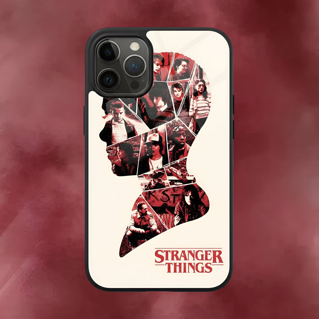 Stranger things Crimson Aesthetic Phone Case for iPhone & Android