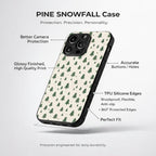 Pine Snowfall Aesthetic Phone Case for iPhone & Android