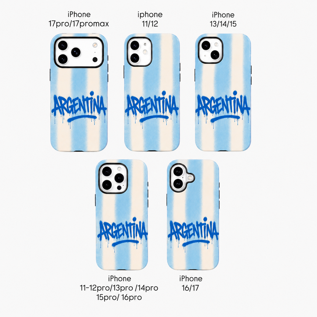 Argentina( Armoured Case ) Aesthetic Phone Case for iPhone & samsung