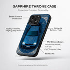 Sapphire Throne Aesthetic Phone Case for iPhone & Android