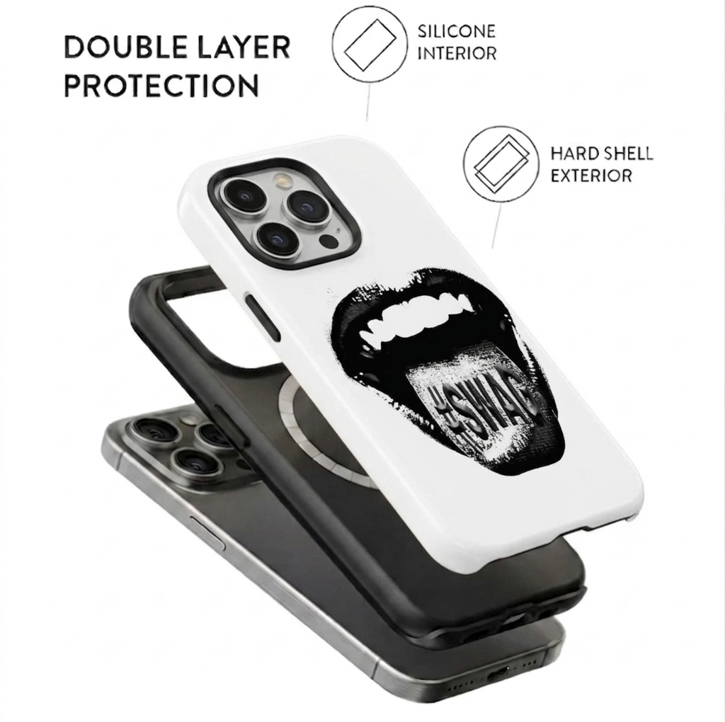 B&W Swag ( Armoured Case ) Aesthetic Phone Case for iPhone & samsung