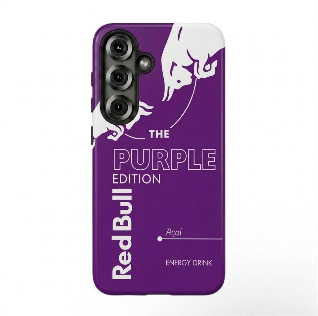 Red Bull Purple Case ( Armoured Case ) Aesthetic Phone Case for iPhone & samsung
