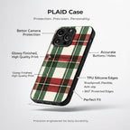 Plaid Aesthetic Phone Case for iPhone & Android