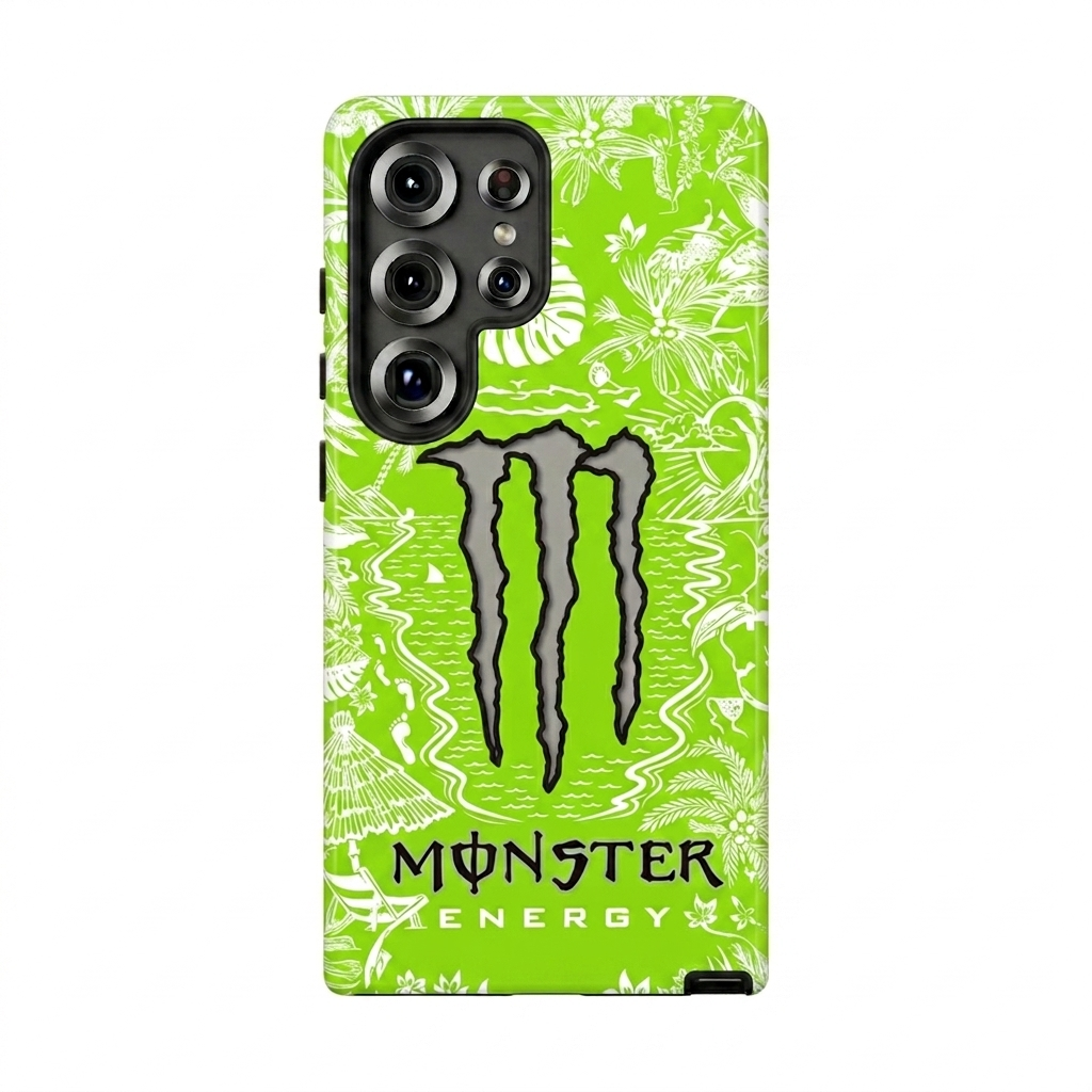 Monster Green ( Armoured Case ) Aesthetic Phone Case for iPhone & Samsung