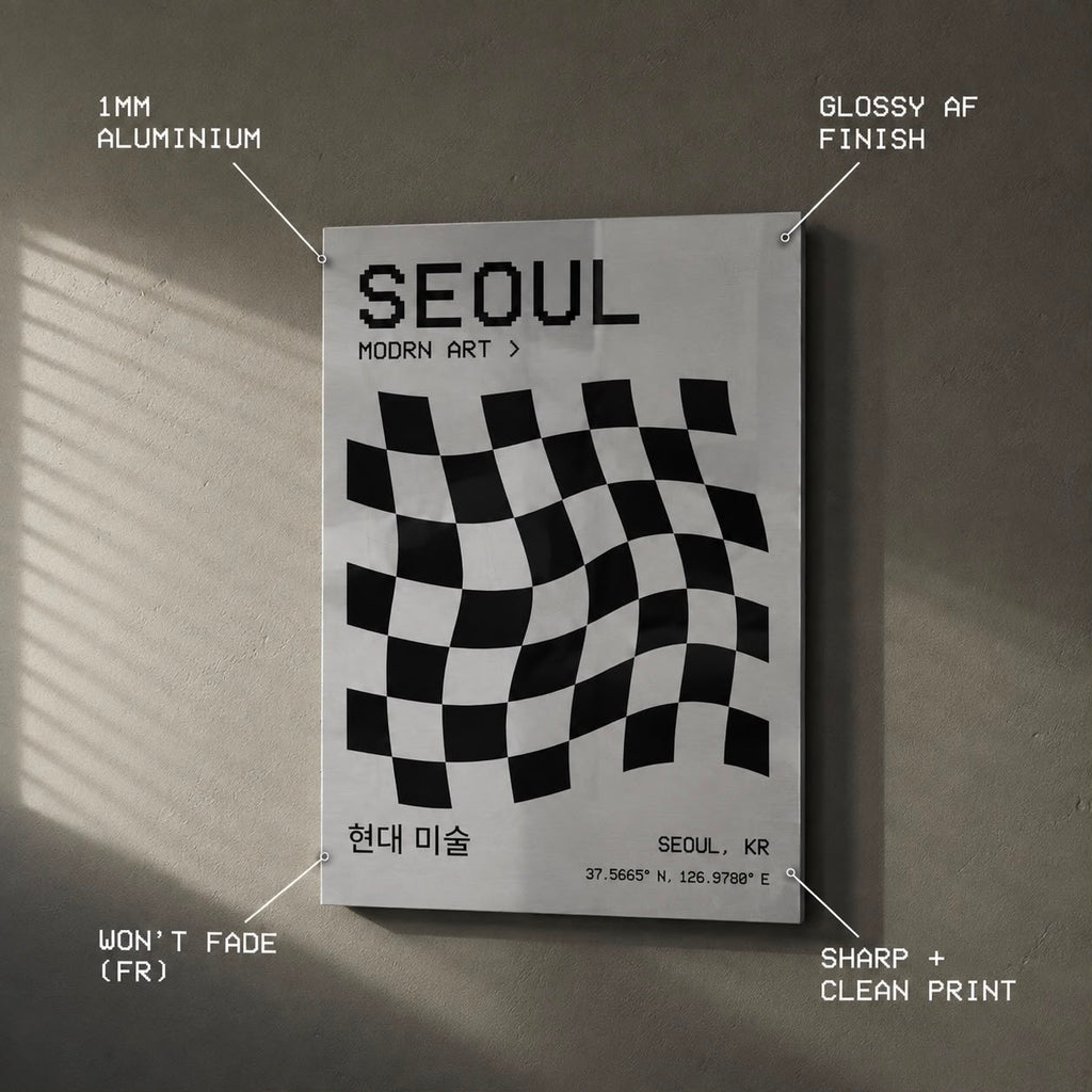 SEOUL - Aluminium Prints