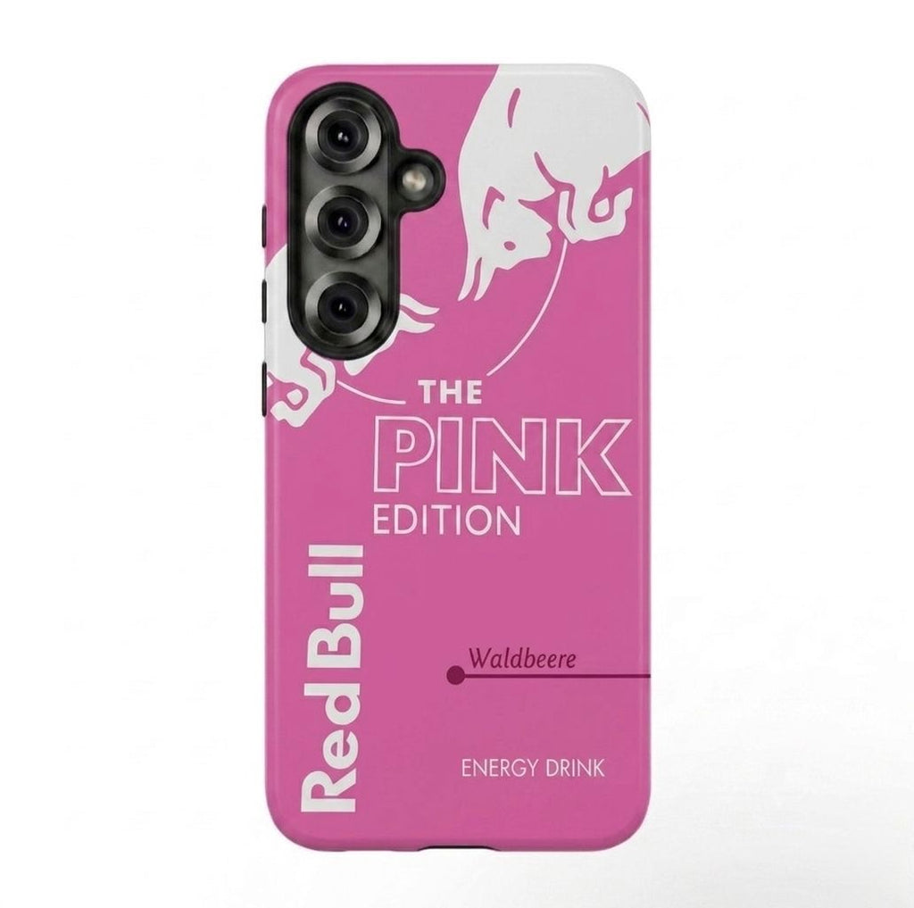 Red Bull Pink Edition ( Armoured Case ) Aesthetic Phone Case for iPhone & samsung
