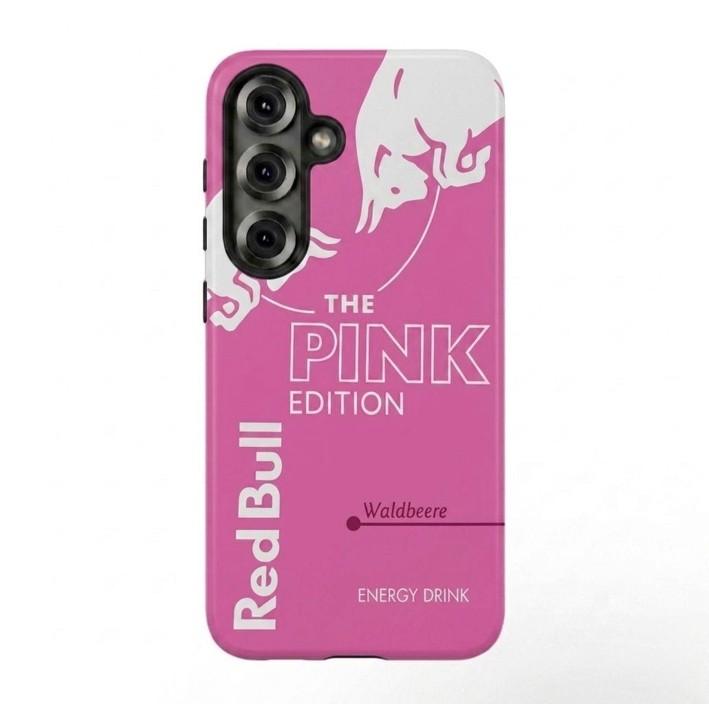 Red Bull Pink Edition ( Armoured Case ) Aesthetic Phone Case for iPhone & samsung