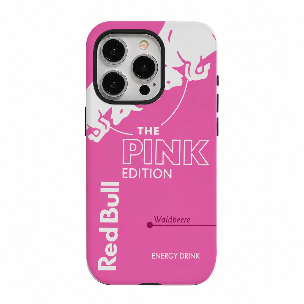 Red Bull Pink Edition ( Armoured Case ) Aesthetic Phone Case for iPhone & samsung