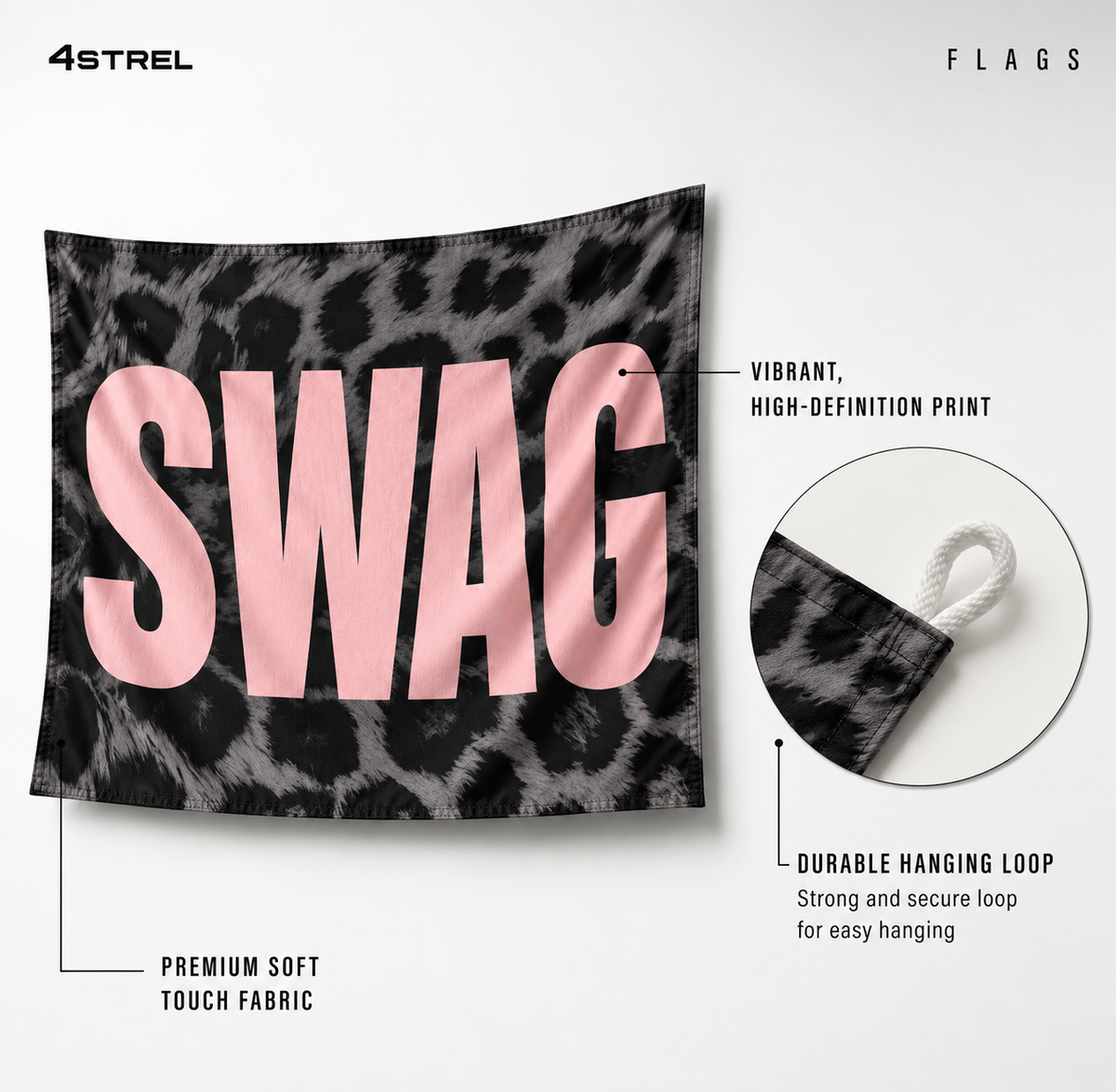 Swag pink - Tapestry