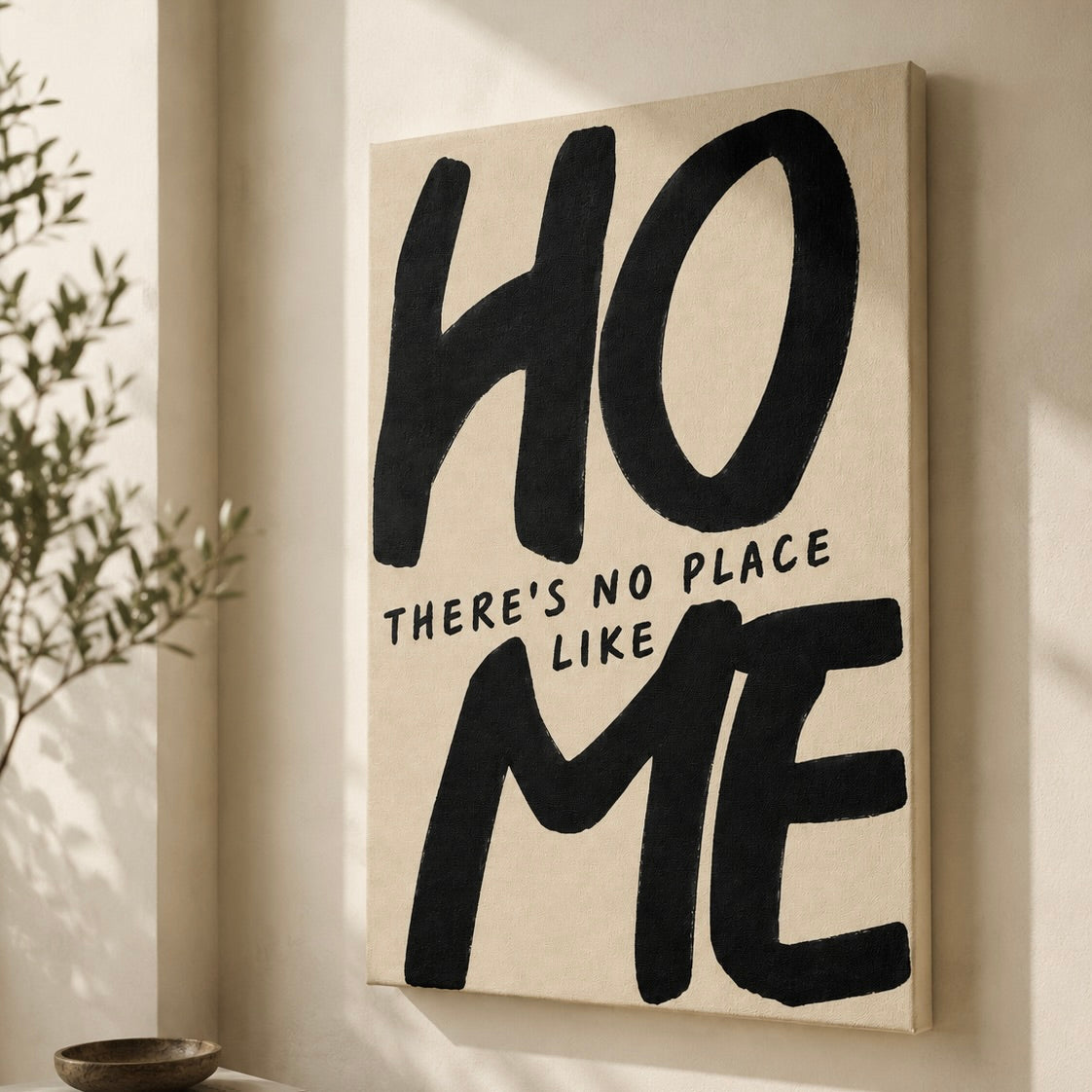 HOME luxe Set of 1 canvas frame