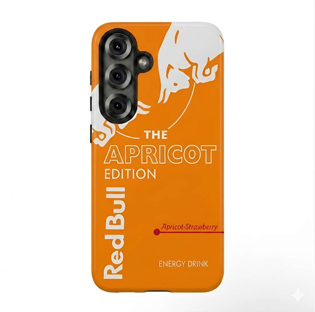 Red Bull Apricot Case ( Armoured Case ) Aesthetic Phone Case for iPhone & samsung