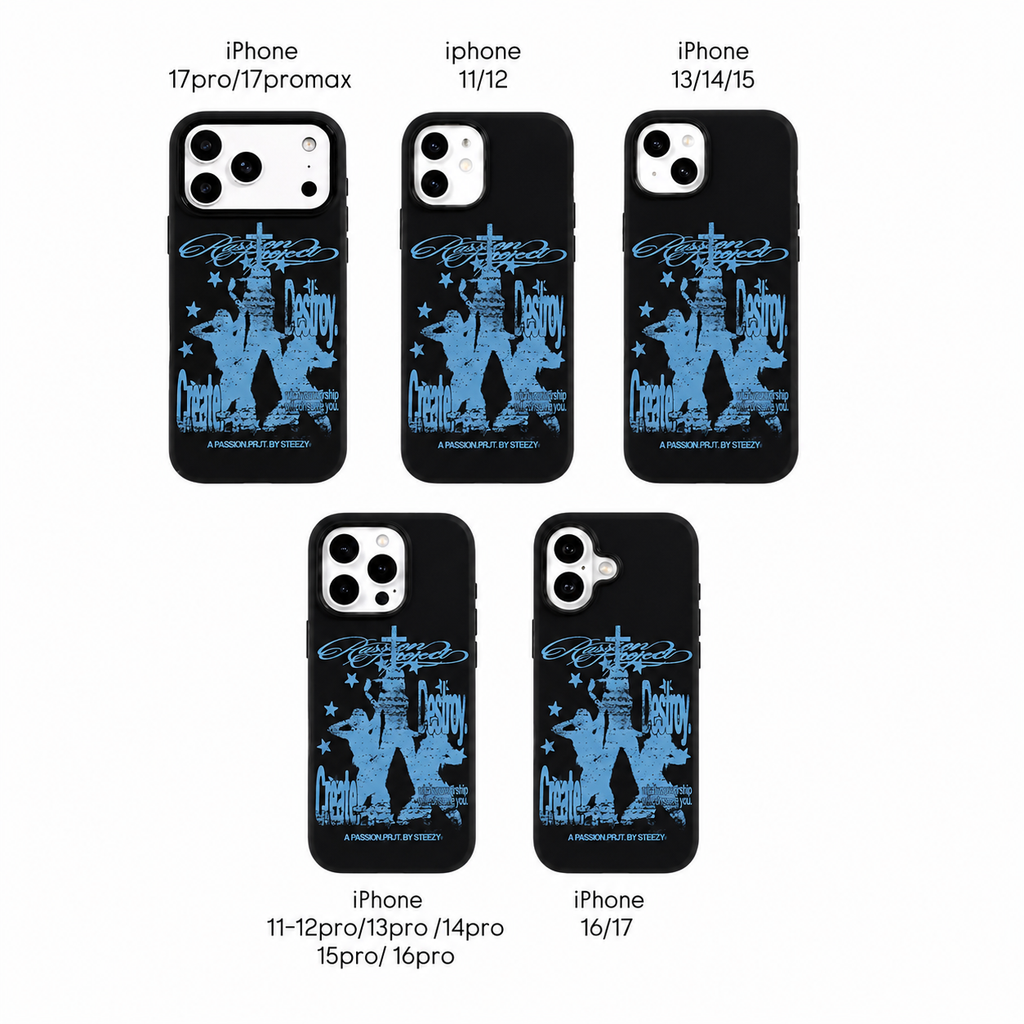 Create & Destroy (Armoured Case ) Aesthetic Phone Case for iPhone & samsung