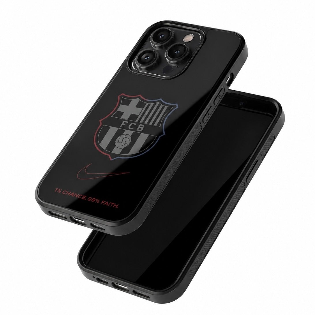 FCB black Aesthetic Phone Case for iPhone & Android