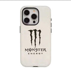 Monster White ( Armoured Case ) Aesthetic Phone Case for iPhone & Samsung