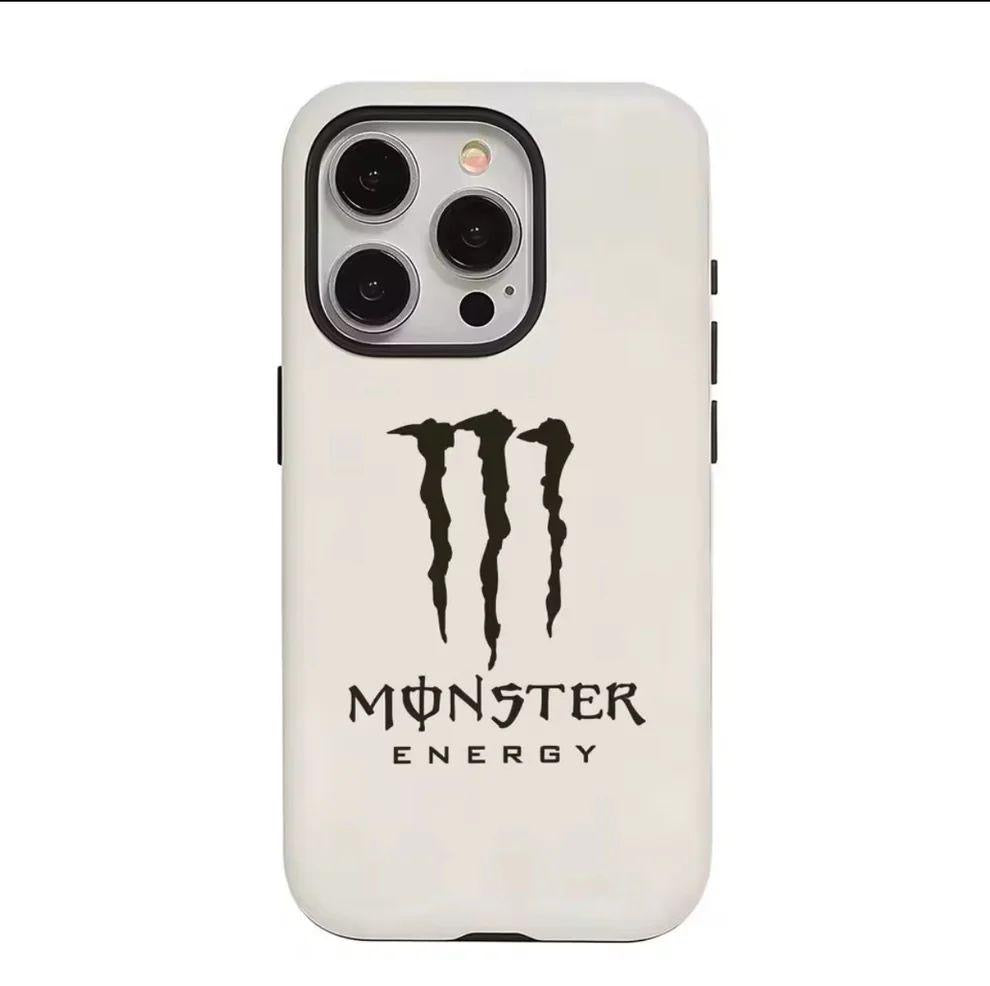 Monster White ( Armoured Case ) Aesthetic Phone Case for iPhone & Samsung