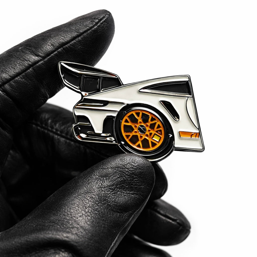 #4 Porsche Premium Metal Sticker for Phone & Laptop