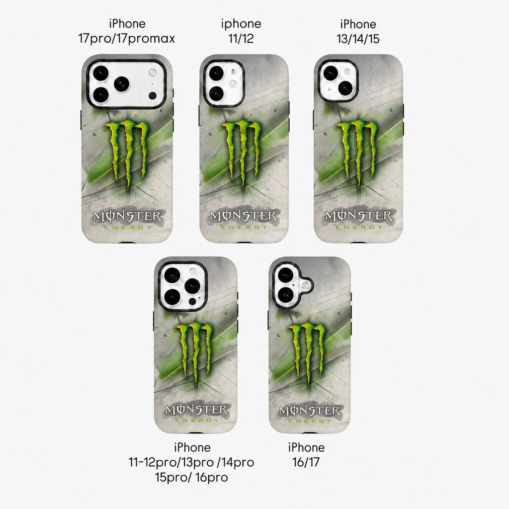 Monster Grey ( Armoured Case ) Aesthetic Phone Case for iPhone & Samsung
