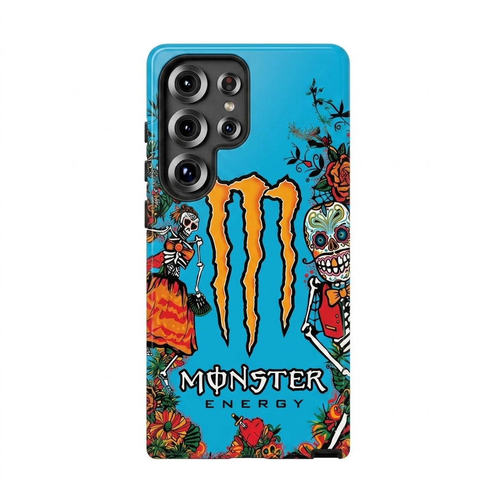 Monster Blue ( Armoured Case ) Aesthetic Phone Case for iPhone & Samsung