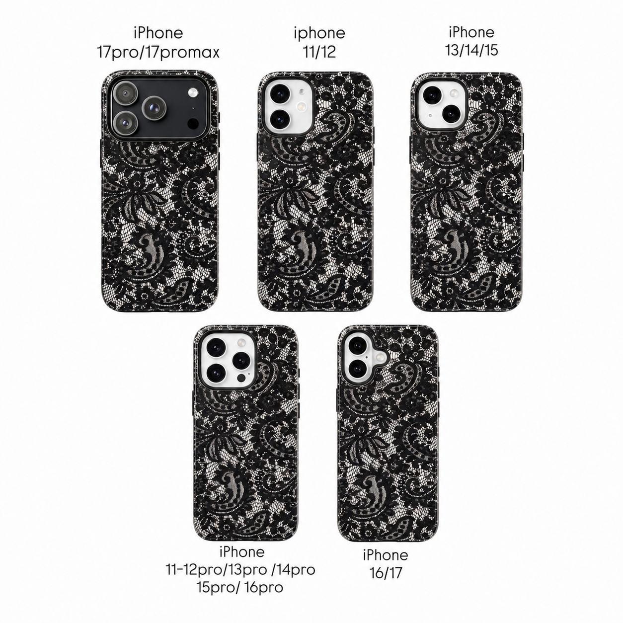Lace ( Armoured Case ) Aesthetic Phone Case for iPhone & samsung