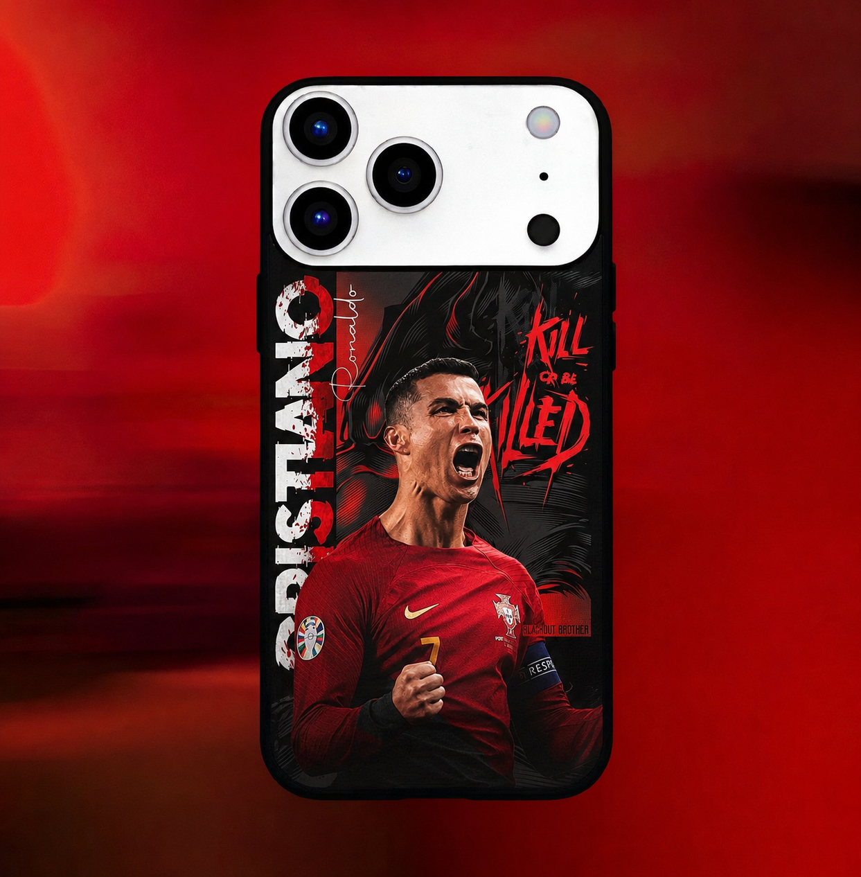 CR7 Football Aesthetic Phone Case for iPhone & Android