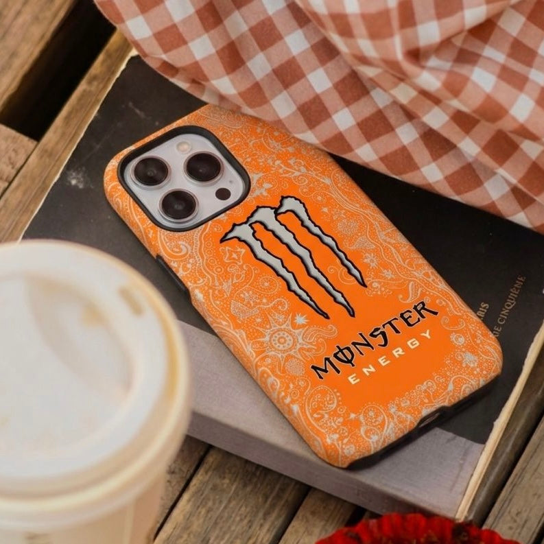 Monster Orange ( Armoured Case ) Aesthetic Phone Case for iPhone & Samsung