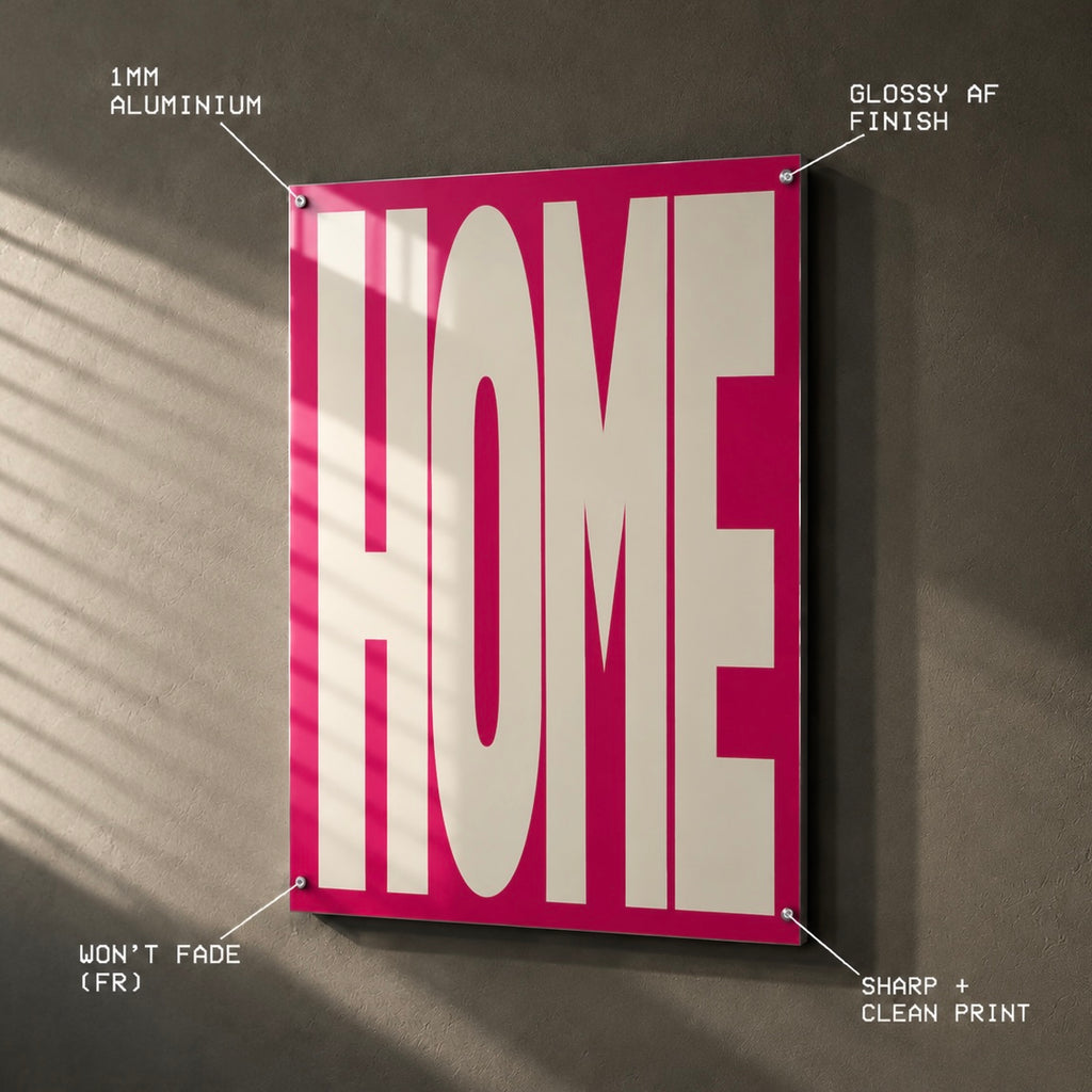 Home - Aluminium Print