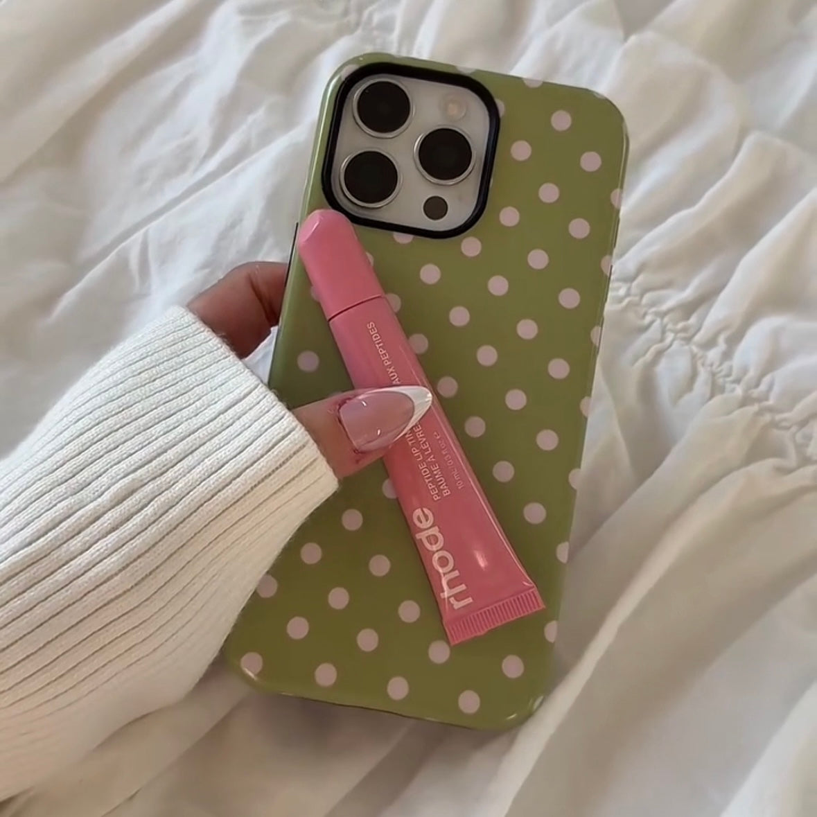 Strawberry matcha Phone Case for iPhone & samsung