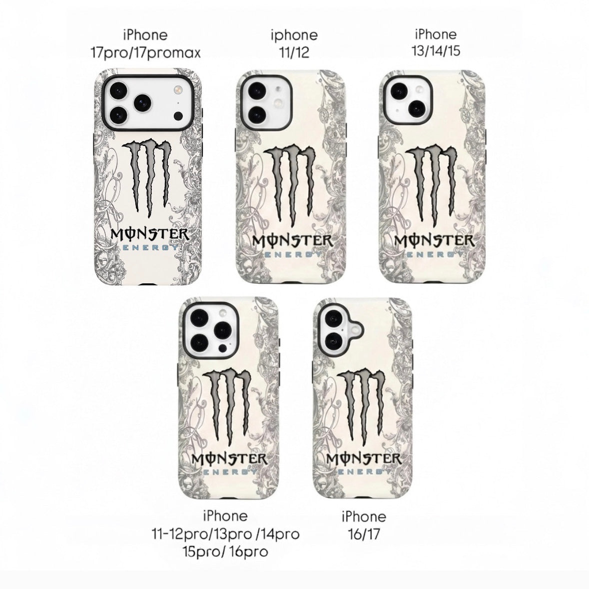 Monster Ash ( Armoured Case ) Aesthetic Phone Case for iPhone & samsung