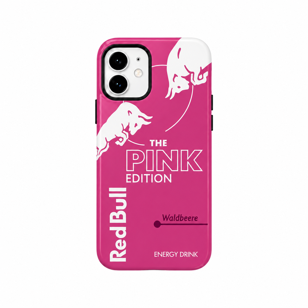Red Bull Pink Phone Case for iPhone