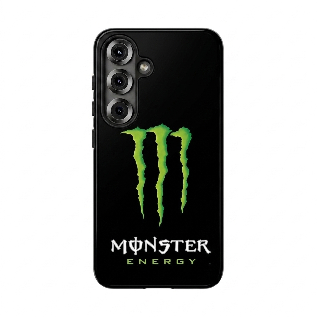 Monster Black ( Armoured Case ) Aesthetic Phone Case for iPhone & samsung