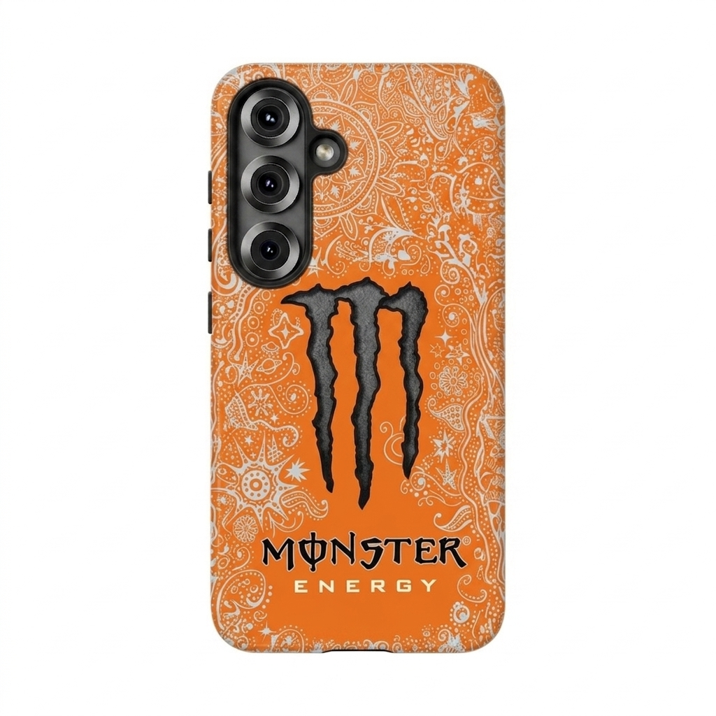 Monster Orange ( Armoured Case ) Aesthetic Phone Case for iPhone & Samsung