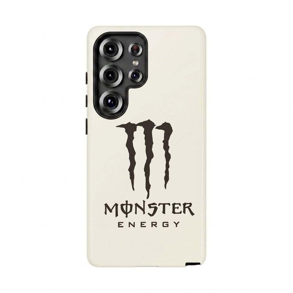 Monster White ( Armoured Case ) Aesthetic Phone Case for iPhone & Samsung