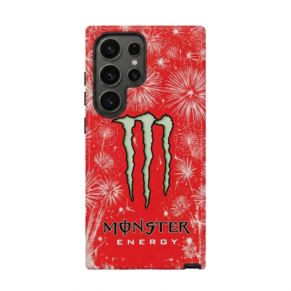 Monster Red- ( Armoured Case ) Aesthetic Phone Case for iPhone & samsung