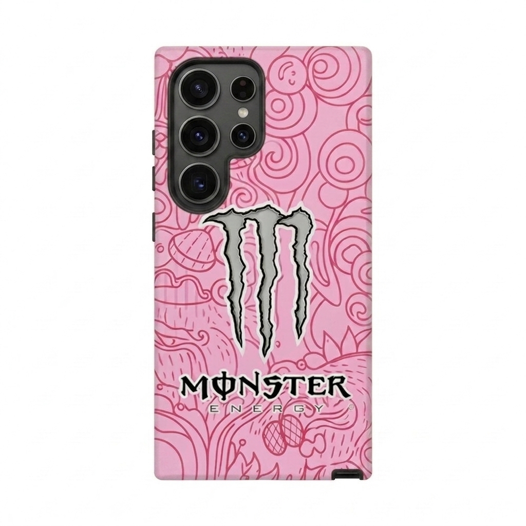 Monster Pink ( Armoured Case ) Aesthetic Phone Case for iPhone & Samsung