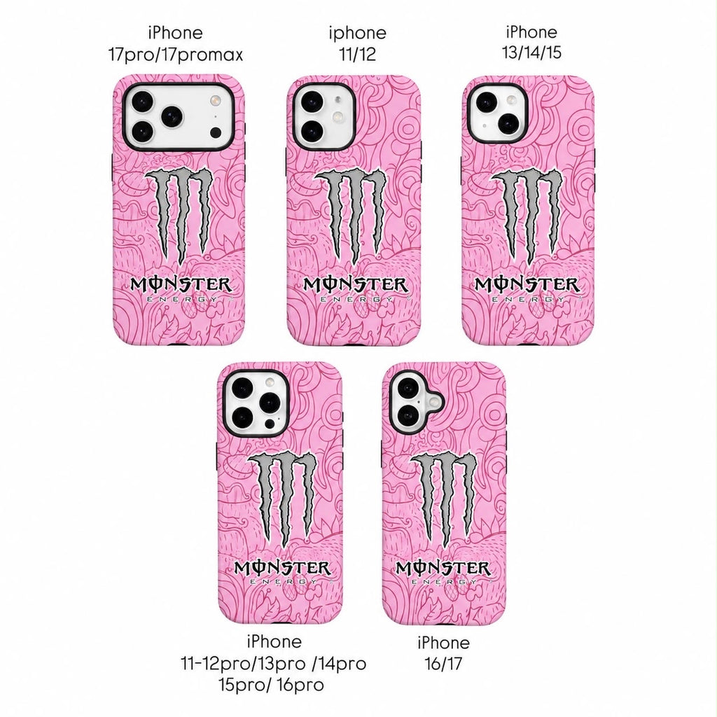 Monster Pink ( Armoured Case ) Aesthetic Phone Case for iPhone & Samsung