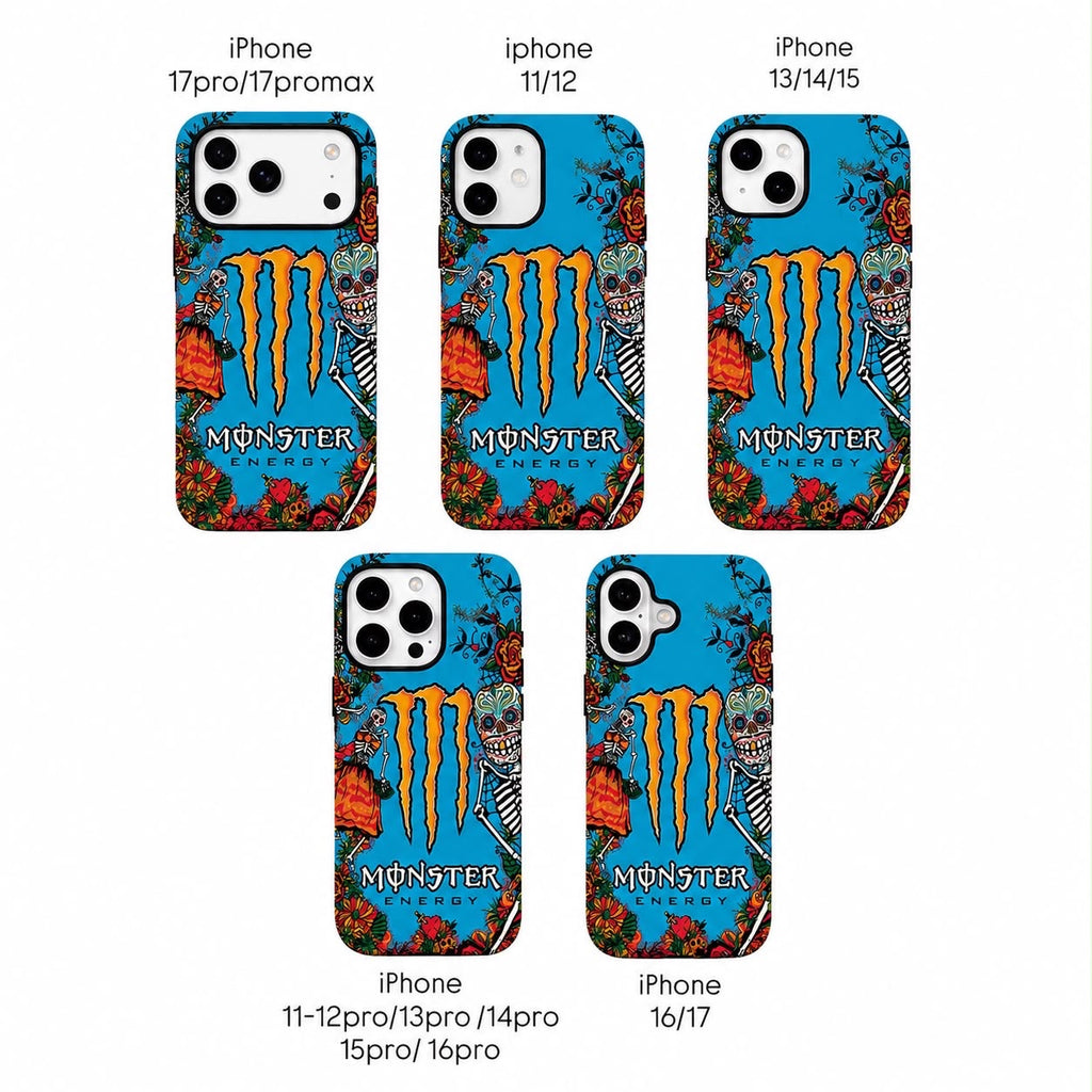 Monster Blue ( Armoured Case ) Aesthetic Phone Case for iPhone & Samsung