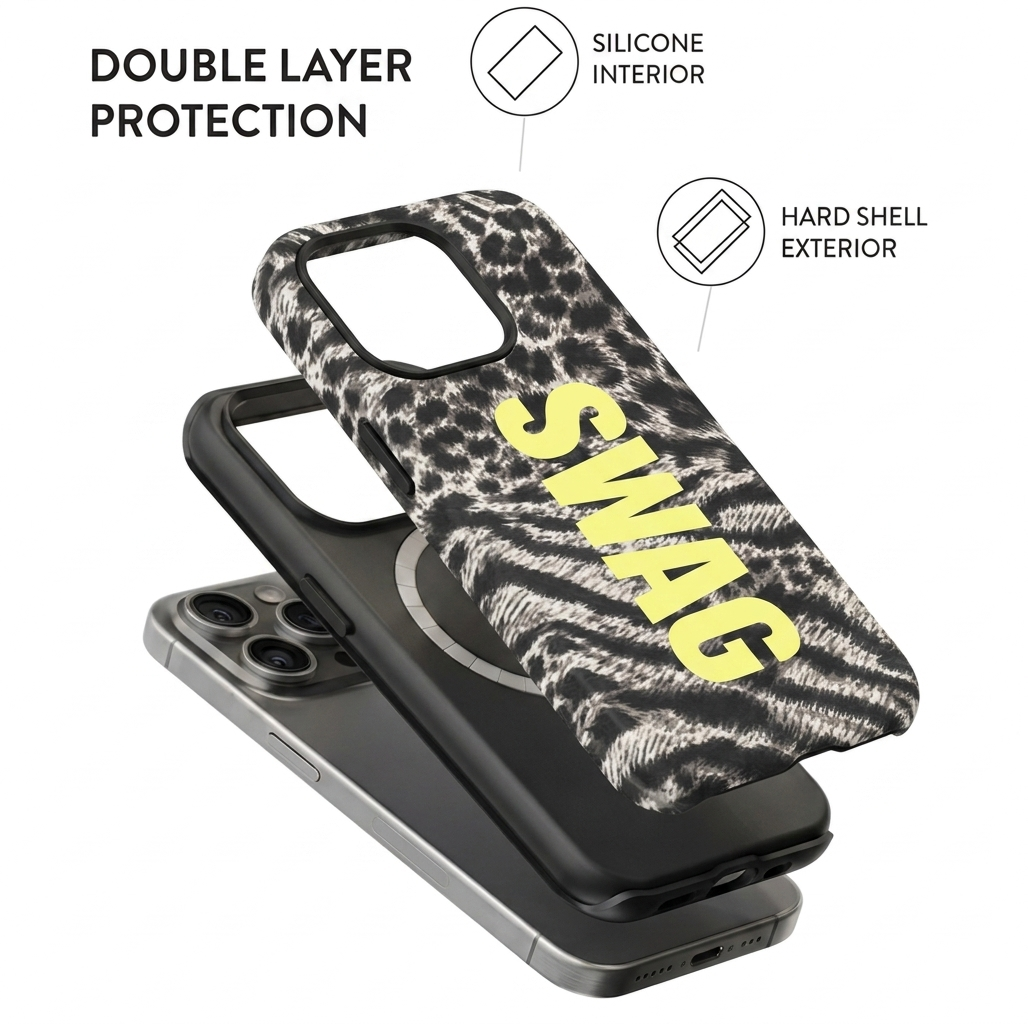 Animal Swag ( Armoured Case ) Aesthetic Phone Case for iPhone & samsung